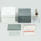 Full Set **18K 750** Vintage OMEGA Seamaster Polaris Cal.1460 Quartz 22mm Womens