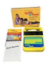 Texas Instruments Speak and Read 1984 - With Original Box  Book RARE Not Tested
