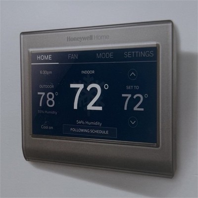 Honeywell Home RTH9585WF Wi-Fi Touchscreen Thermostat, 7-Day, Alexa/Google