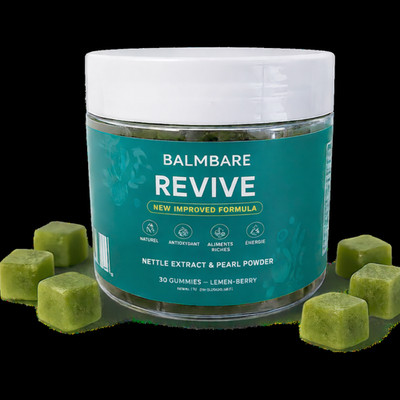 Revive Hair Gummies, Balmbare Revive Gummies for Hair 30 Count  #533