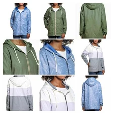 Weatherproof Vintage Women's Rain Jacket Coat Slicker Windbreaker