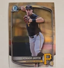 2025 Bowman Draft Chrome Konnor Griffin BDC-102 Pittsburgh Pirates Baseball Card