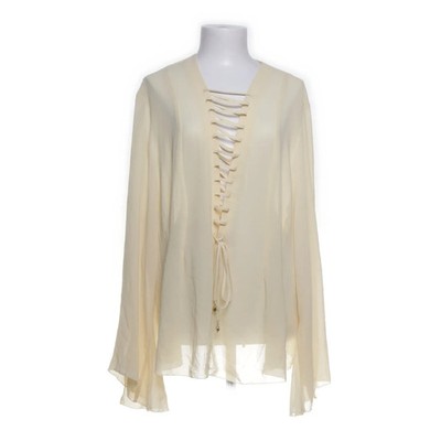 H&M Edition, Bluse, Größe: XL, Gelb, Polyester, Einfarbig, Damen #PDx
