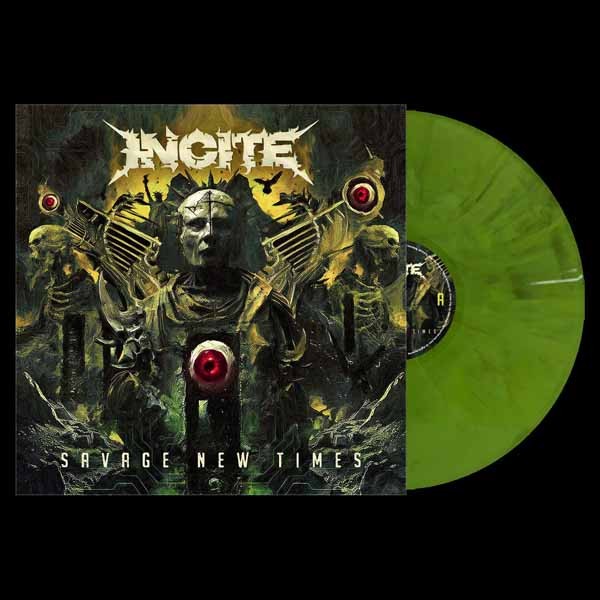 Incite Savage New Times (puke Green Coloured Vinyl) LP New 4262464736659