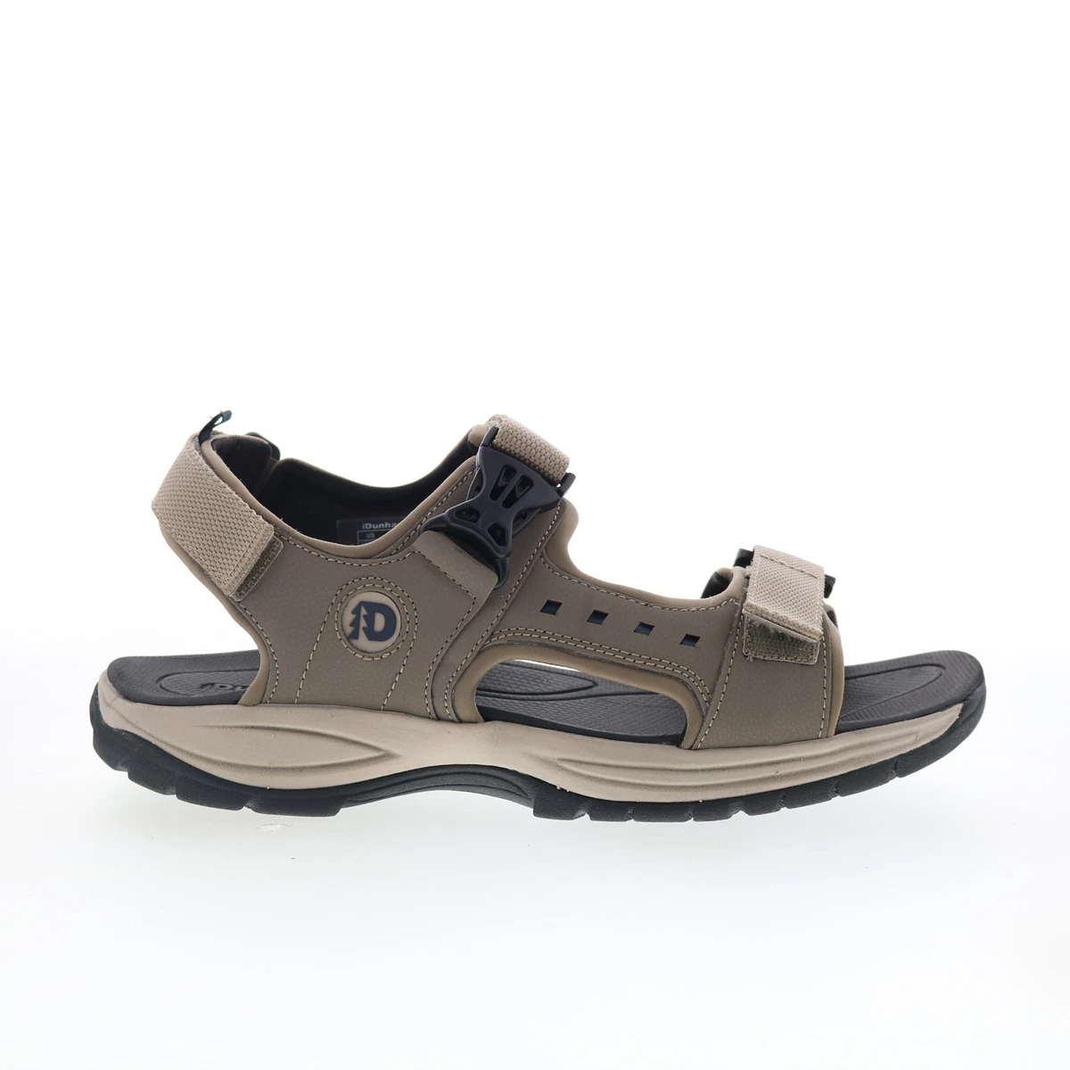 DUNHAM MONTEREY SANDAL Brown XWIDE Dunham Newport Slide WF Java – 2BigFeet main image 2