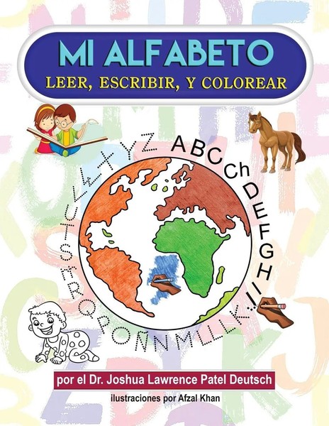 Joshua Lawrence Patel Deutsch | Mi Alfabeto Leer, Escribir, Y Colorear | Buch-image