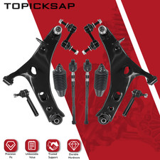 For 14-18 Subaru Forester 10pcs Front Lower Control Arms Tie Rod Stabilizer Link For 14-18 Subaru Forester 10pcs Front Lower Control Arms Tie Rod Stabilizer Link