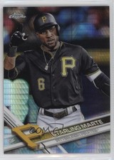 2017 Topps Chrome Prism Refractor Starling Marte #35 12qo