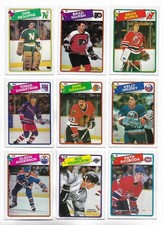 1988-89 OPC Hockey:Lot of 9 different