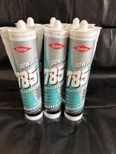 Image of Dowsil Dow Corning 785+ Bacteria Resistant Sanitary Silicone Sealant White 310ml