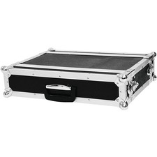19"-Rack Roadinger Effektrack CO DD, 2HE, 24cm tief, schwarz PA Equipment Case R