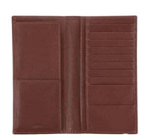 Handmade Genuine Leather Long Wallet Men's Card Holder