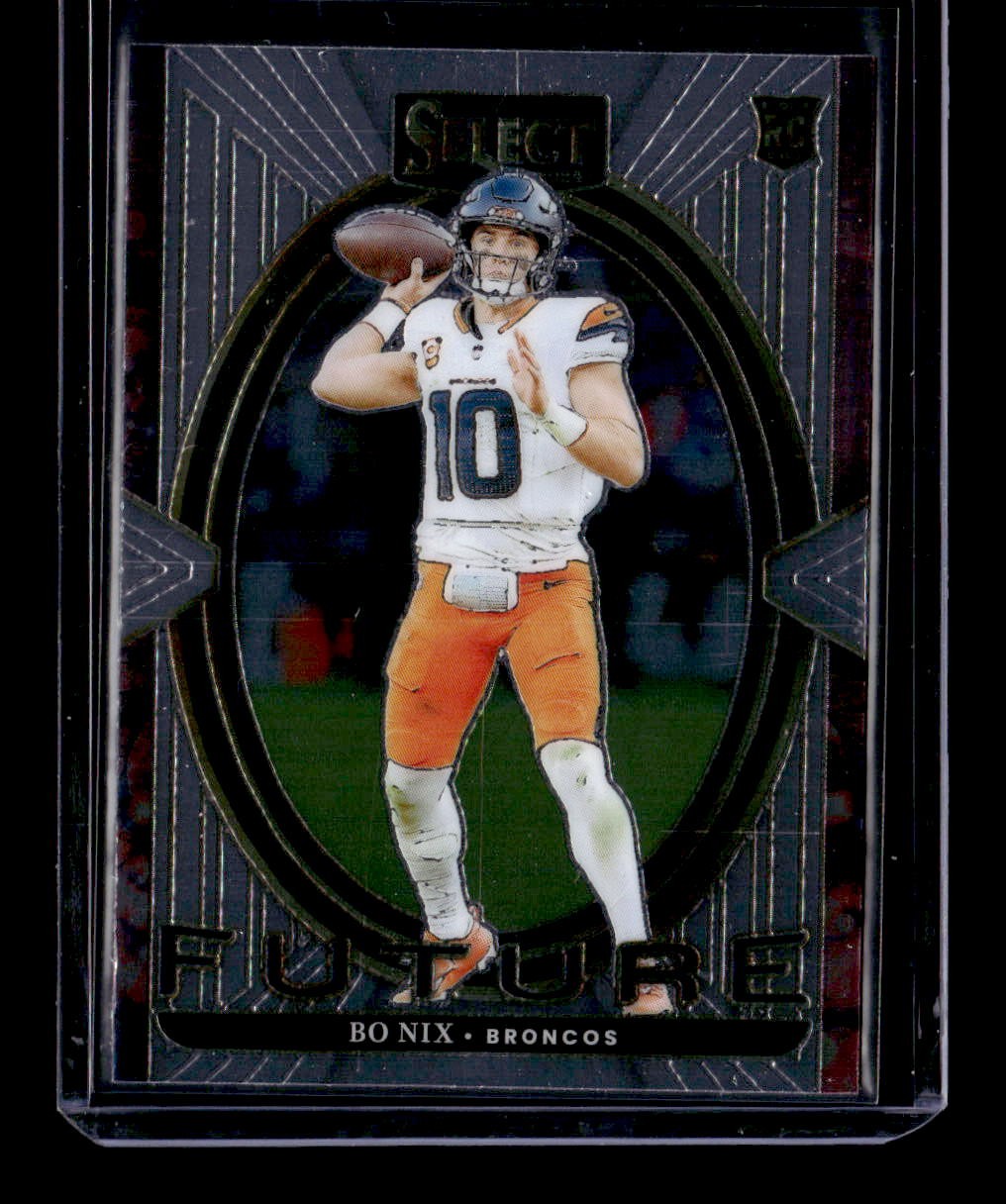 2024 Panini Select #7 Bo Nix Select Future Denver Broncos