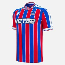 Macron 2025-26 Crystal Palace Men's Authentic Home Soccer Jersey