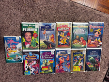 Walt Disney Home Video Animated Film VHS Collection - Lot of 11 - NEW SEALED