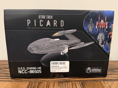 BOX ONLY Eaglemoss Star Trek XL Zheng He NCC-86505 + Styrofoam