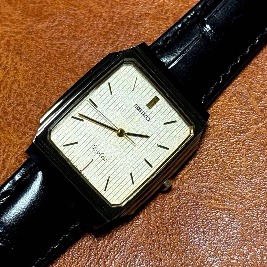 A108 SEIKO DOLCE Rectangular 90's - image 4