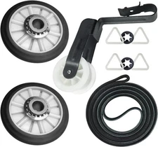 4392065 Dryer Repair Kit with 349241T Drum Roller Kit, 691366 Idler Pulley... 