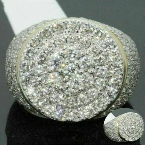 Iced out mens pinky ring deals