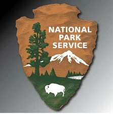 NATIONAL PARK SERVICE ARROW HEAD DECAL STICKER 3M USA TRUCK VEHICLE WINDOW WALL