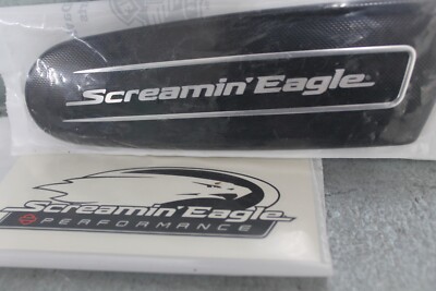 Harley Davidson Screaming Eagle Medallion 14100846 and Screaming Eagle Sticker