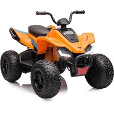 Feber Quad McLaren MCL35 Livree JL 212, Auto per bambini 12V con luci LED Colore