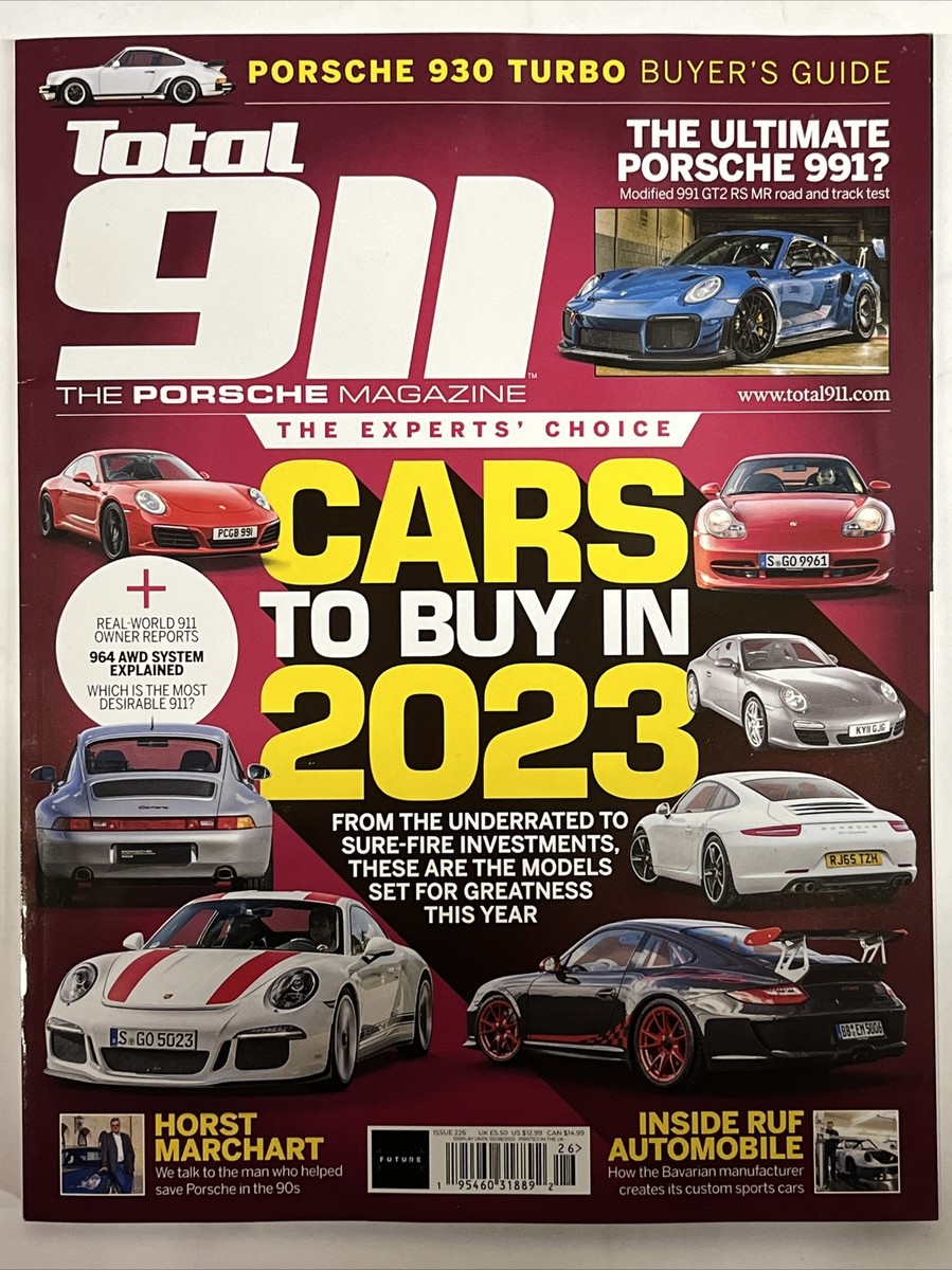 Total 911 Porsche Magazine Issue 226 Cars To Buy In 2023 | eBay