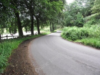 Photo 6x4 Dropping down the hill Biddulph Looking down Crowborough Road a c2011