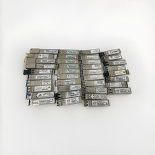 Lot of 38 MIXED Multimode Fiber Optic Transceiver Module