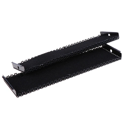 2PCS Optical Drive Chassis Front Panel Bracket Baffle with Dustproof Spong^QU