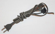 OEM Power Cord Wall Plug Cable - Sony Cassette Tape Deck TC-W345 Vintage Part