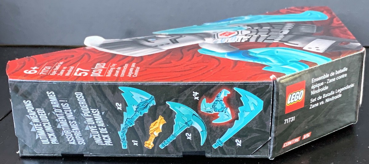 Lego 71731 Ninjago Legacy Zane VS Nindroid Set Sealed in Original