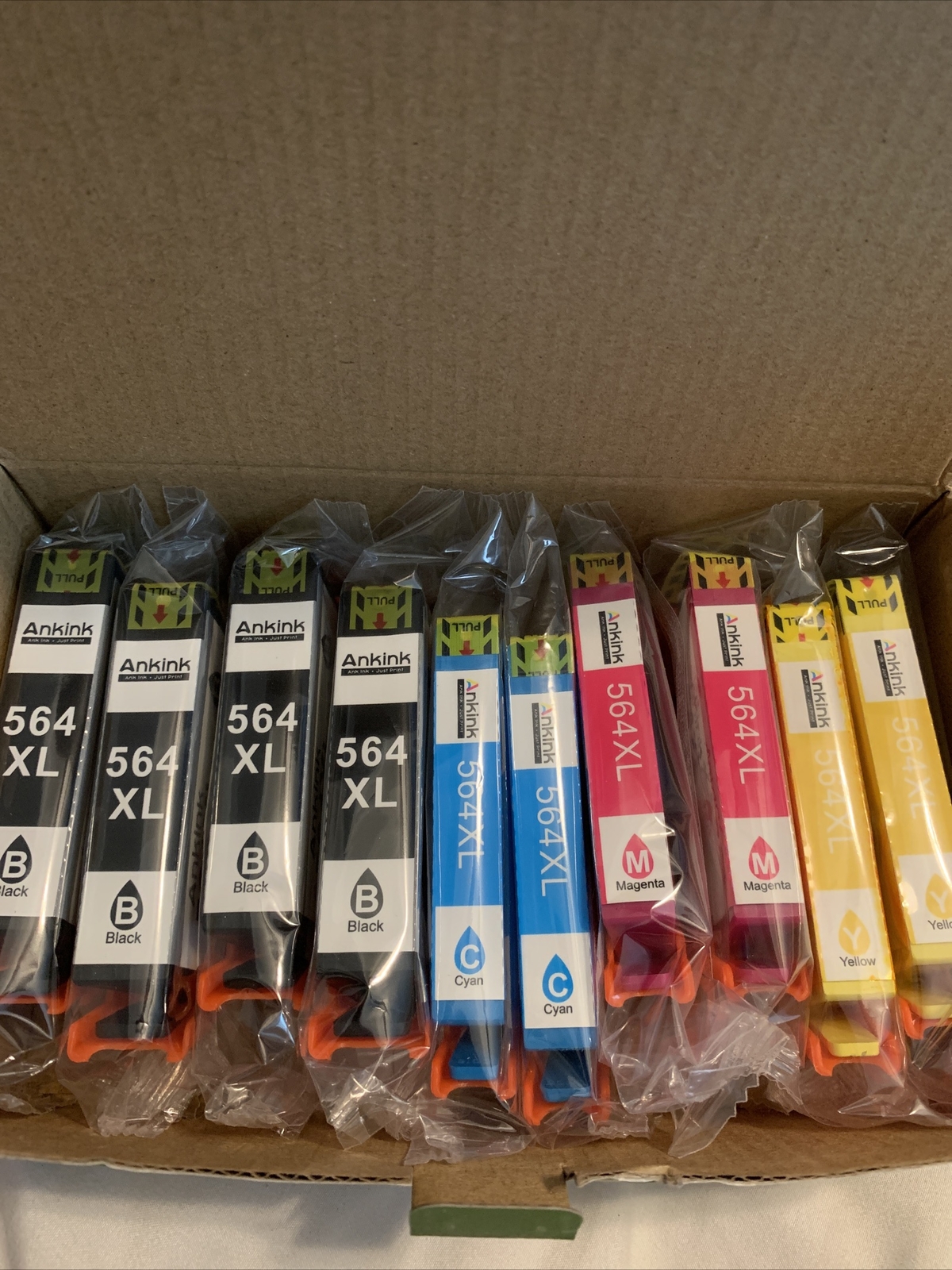 10-Pack 564XL Ink Cartridges Compatible with HP Photosmart 5510 5520 6510 6520 7510 7520 7525-image