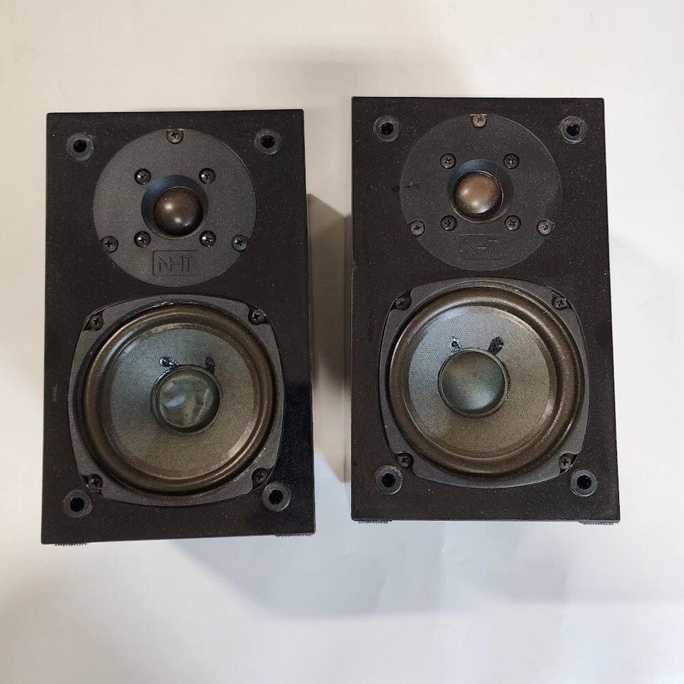 NHT Speaker System Super Zero Mini Monitor Speaker Set. eBay