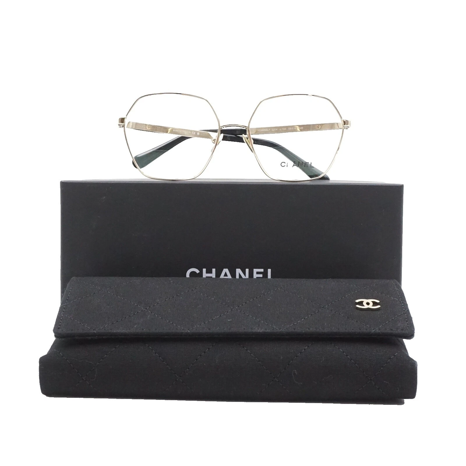 CHANEL Round Eyeglass Frames