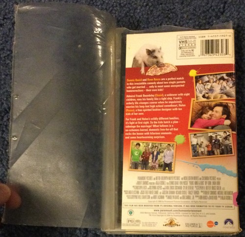 Pre-owned/Used Yours, Mine, & Ours (VHS 2006) Starring Dennis Quaid & Rene Russo - Picture 2 of 8