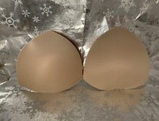    Padding or Bra Bathing Suit Inserts Pads Triangle Size L As Shown In Picture