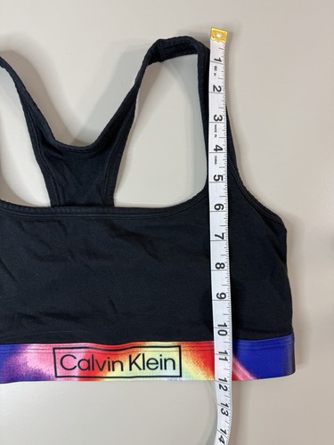 CK Calvin Klein Cotton Bra Bralette M Reimagined Heritage THIS IS LOVE lgbtq gay - 第 3/8 張圖片