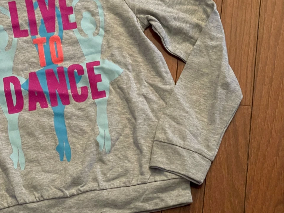Camisa Top Bailarina Gymboree Niñas Gymgo Live to Dance Talla Mediana 7-8 Med M Nueva Foto 3 de 4