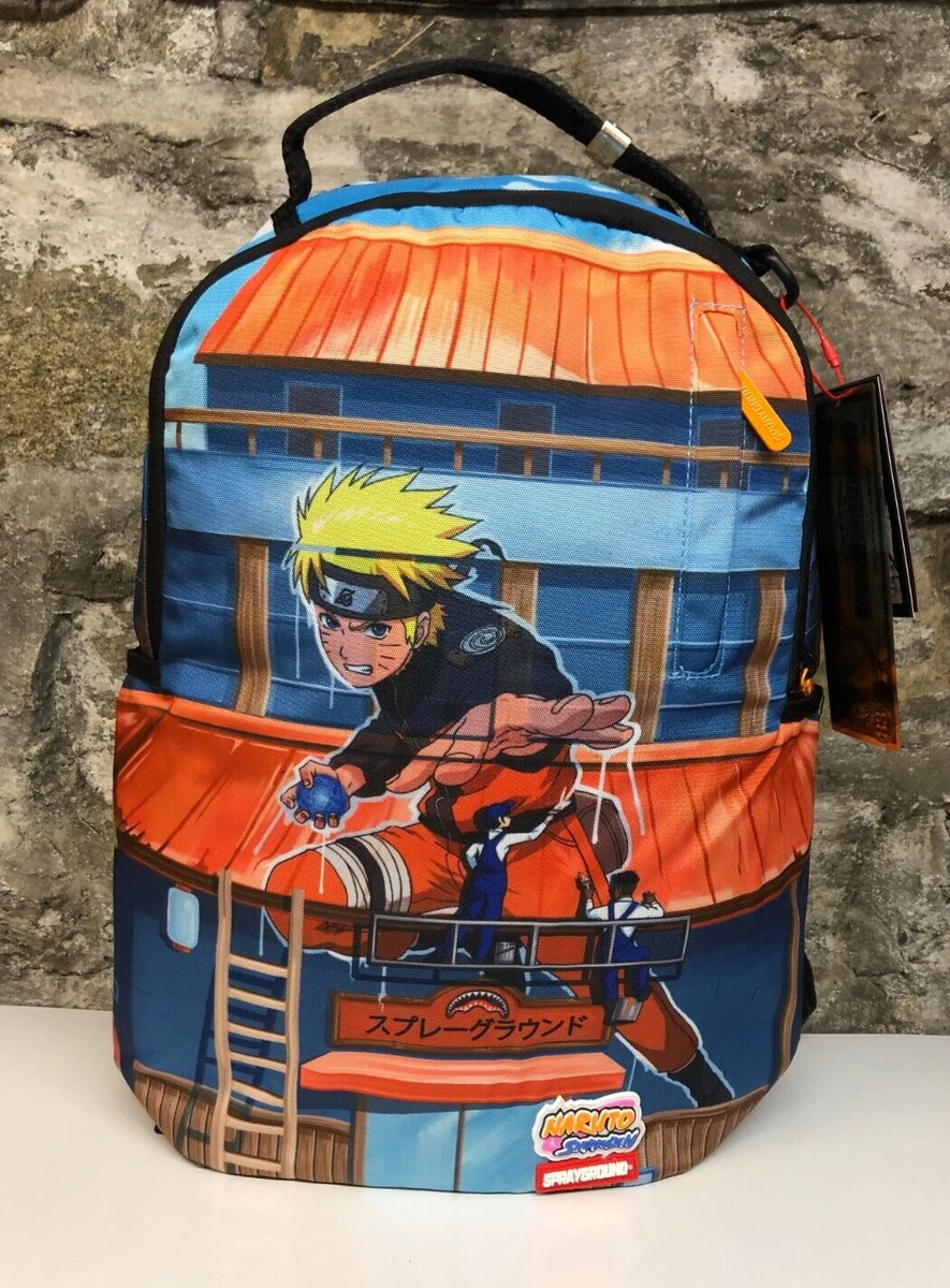 Sprayground Limited Edition Naruto Shippuden Orange Backpack