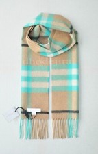  550 Auth BNWT BURBERRY Exploded Check Cashmere Girls/Boys/Childrens/Kids Scarf