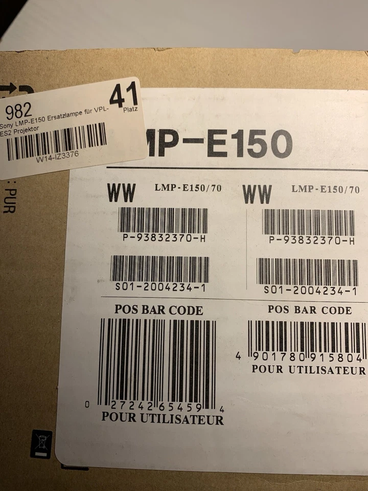 Sony Beamerlampe LMP-E150 Neu Mit OVP - Bild 2 von 4