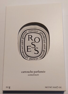 Diptyque 34 Boulevard Saint Germain Roses Cartouche  2,1 g