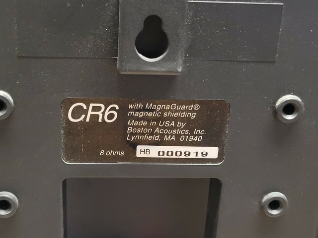 boston acoustics cr6 original price