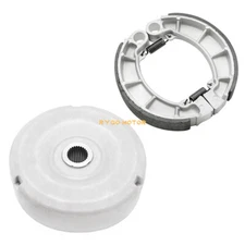 Rear Brake Drum Hub & Shoes for Honda Rancher 350 TRX350FE/FM/TE/TM 2000-2006