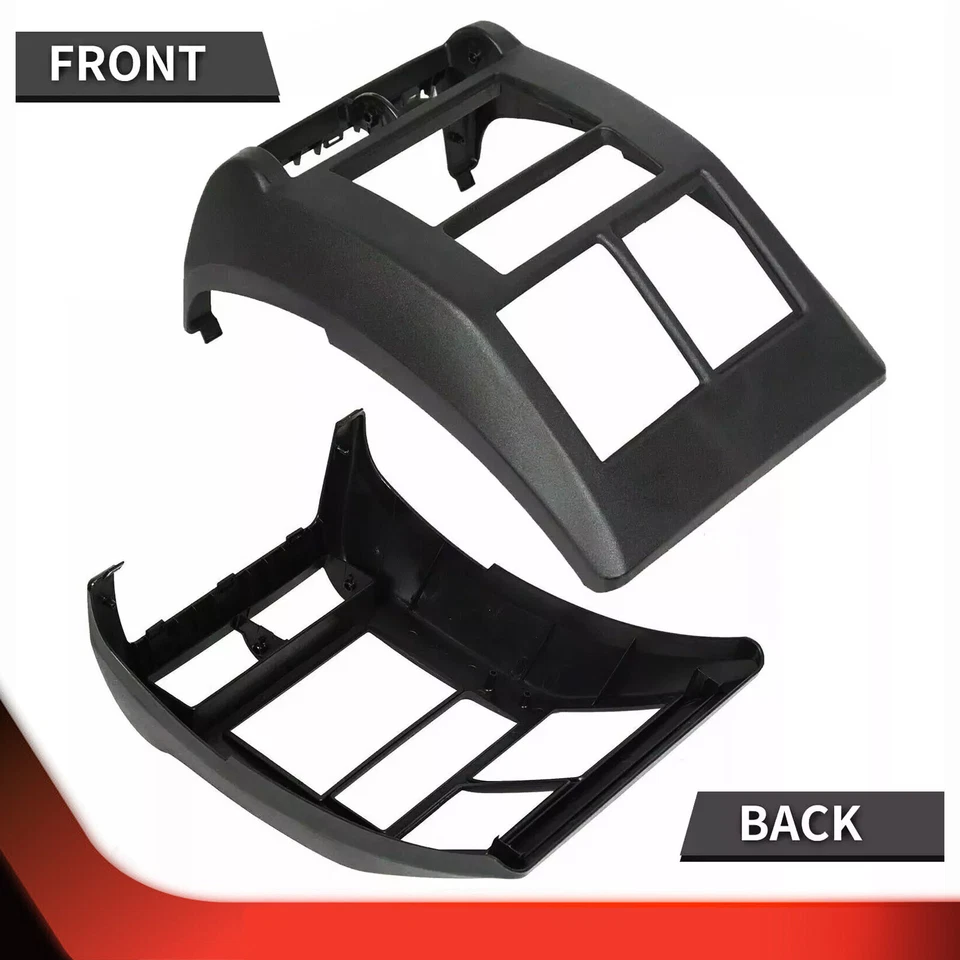 KIT DE MONTAJE ESTÉREO RADIO BISEL DOBLE TABLERO DIN PARA JEEP WRANGLER TJ 1997-2002 Foto 4 de 4