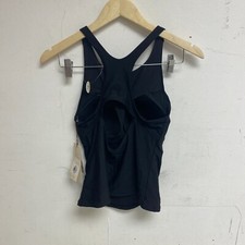 Calia Women's Top High Support Tankini Pure Black WSA22304 Brand New 