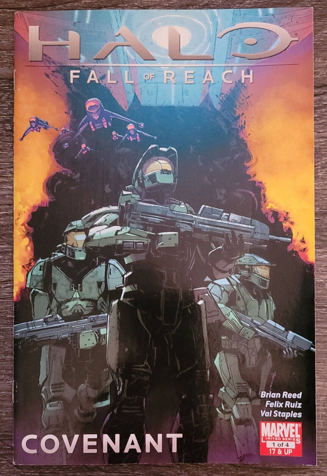 Halo Fall Of Reach Covenant #1 - First Print - Brian Reed + Felix Ruiz - Marvel