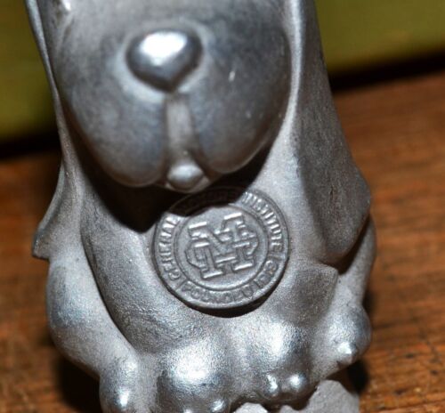 Perro sabueso de aluminio Flint GMI General Motors Institute (Kettering) años 70 de colección - Imagen 13 de 13