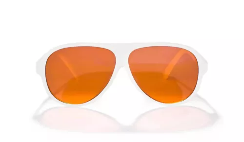 BLUBLOCKER - 2699K - ORIGINAL AVIATOR - WHITE - NEW Authentic SUNGLASSES